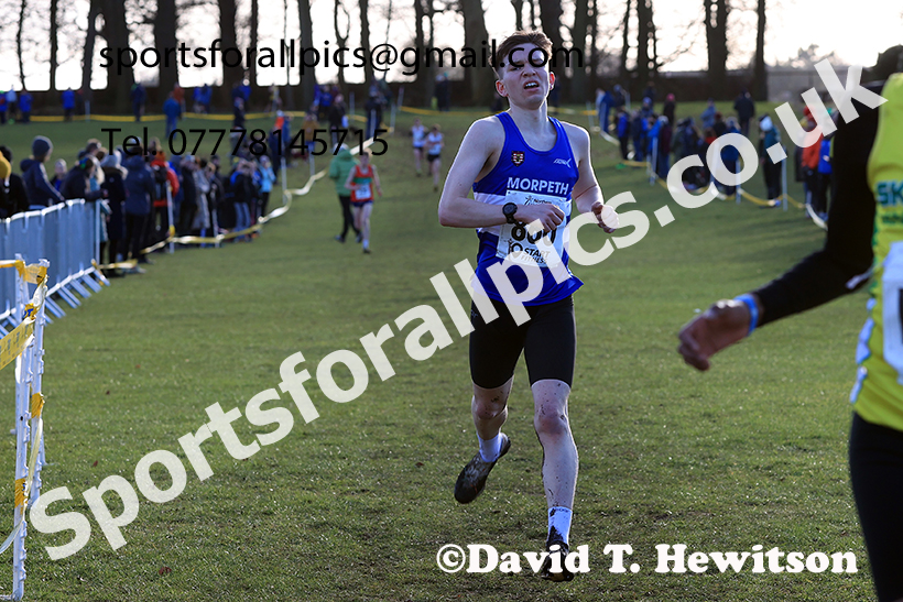 Junior mens 2025 Northern Cross Country Champs, Tatton Park, Knutsford, Cheshire. Photo: David T. Hewitson/Sports for All Pics